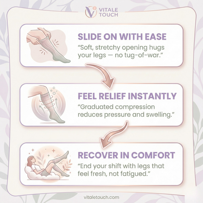 Vitalé Touch Compression Socks